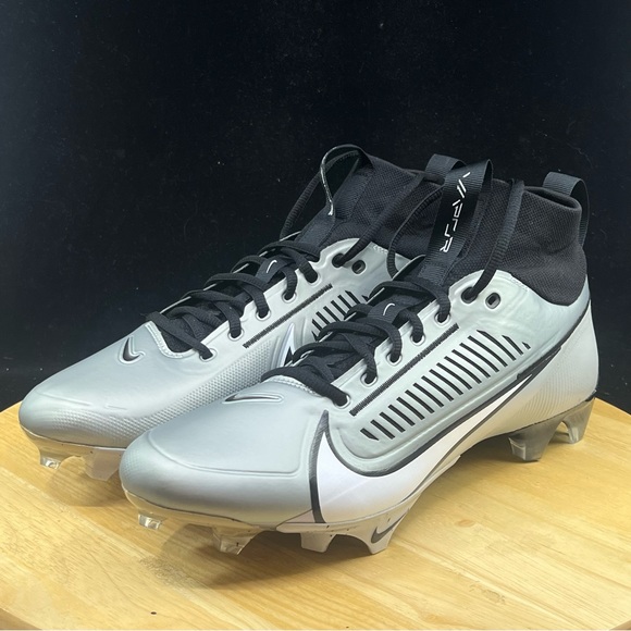 Nike Vapor Edge Pro 360 2 Light Smoke Grey Black Cleats DA5456-002 Men's Sizes - Picture 2 of 9